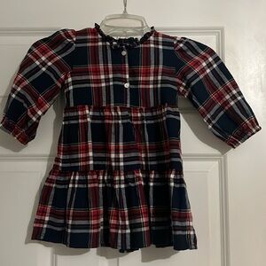 Crewcuts flannel dress